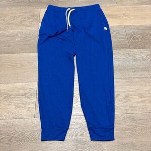 NWOT! VUORI Performance Jogger Dreamknit Women Small VW303 BLUE SAMPLE RARE
